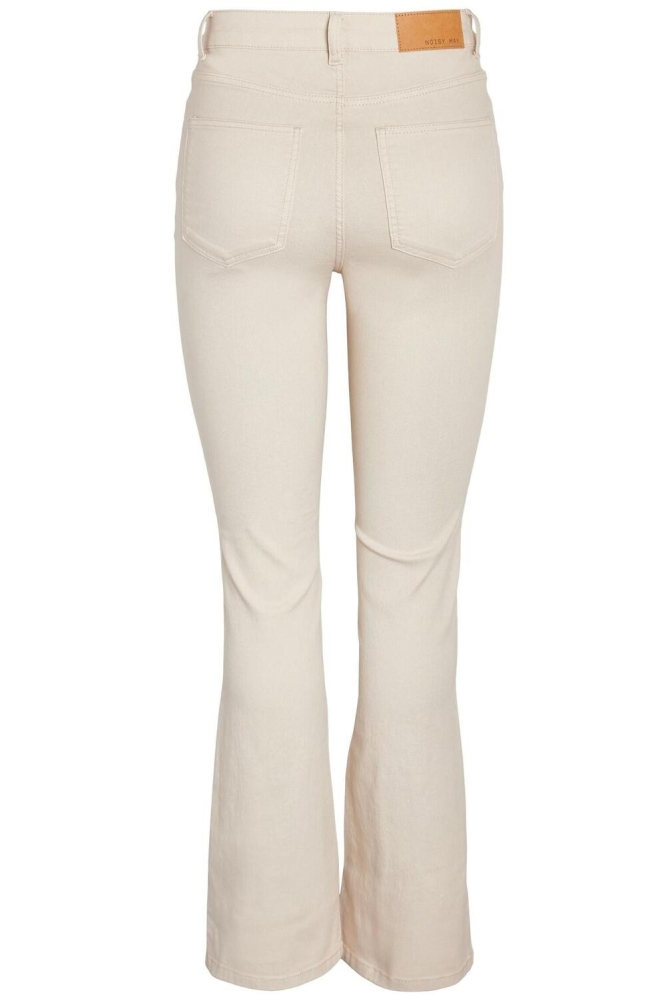 NMSALLIE HW FLARE JEANS OATMEAL NOO 27029277 Oatmeal