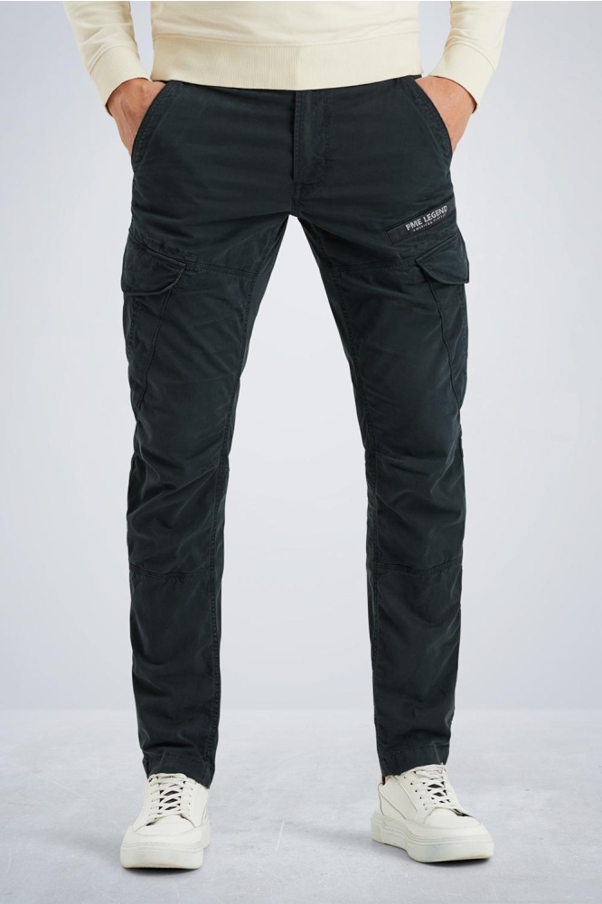 PME legend blauwe heren broek | Model vooraanzicht
