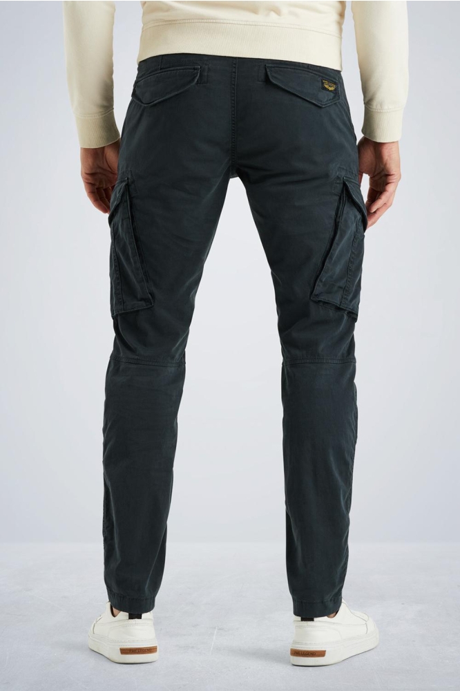 PME legend blauwe heren broek | Model achteraanzicht