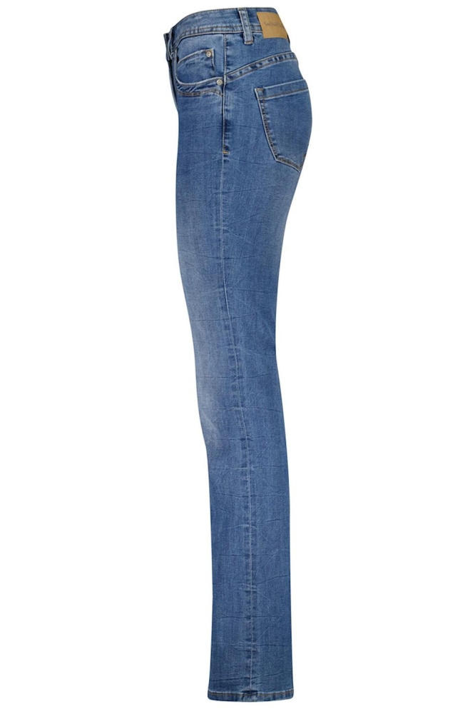 Red Button blauwe dames jeans | Zijaanzicht