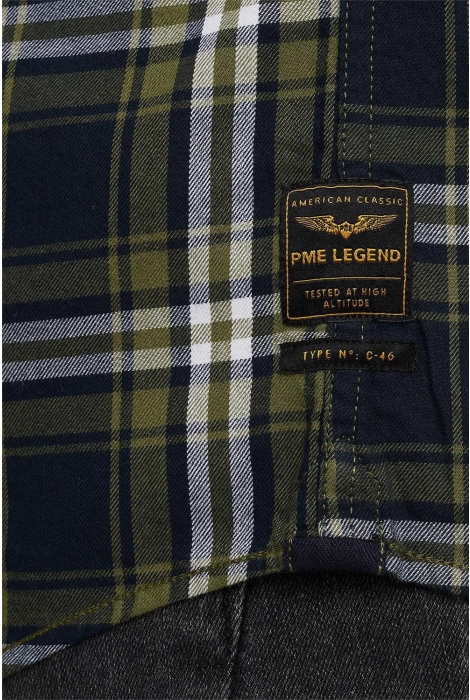 PME legend long sleeve shirt twill check