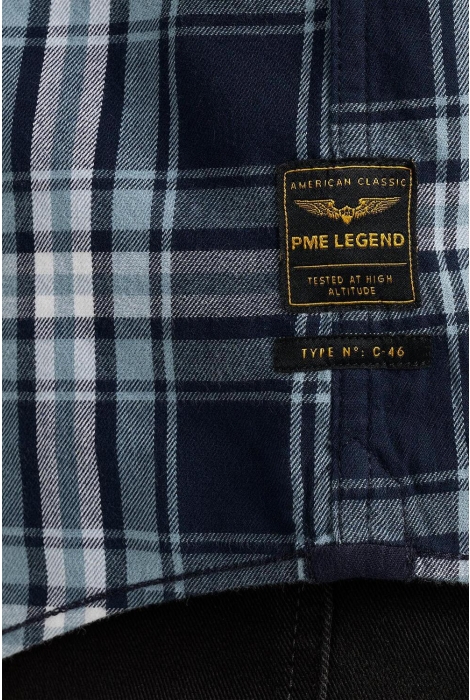 PME legend long sleeve shirt twill check