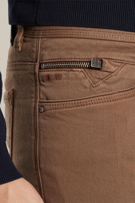 Vanguard bruine heren jeans | Close up