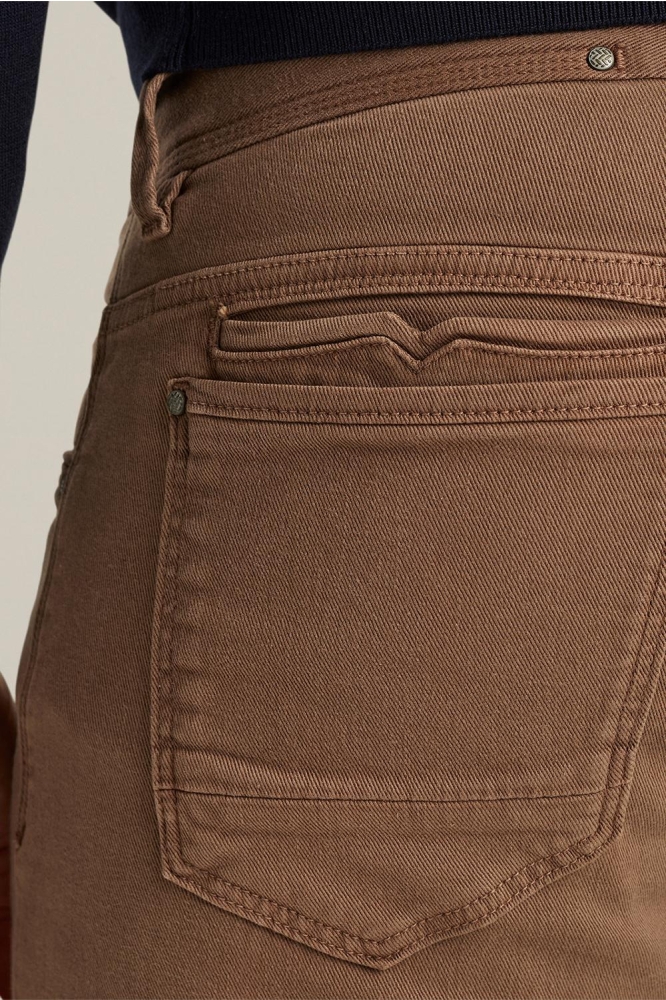 Vanguard bruine heren jeans | Close up