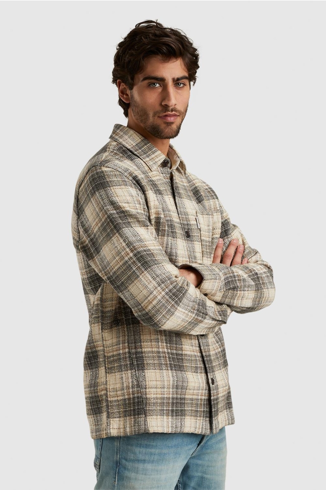 SHIRT JACKET WITH CHECK PATTERN CSI2402207 6495