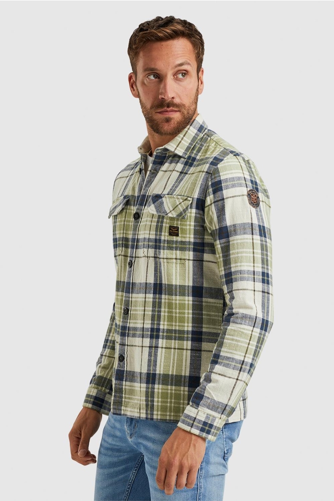 SHIRT JACKET WITH CHECK PATTERN PSI2402208 6377