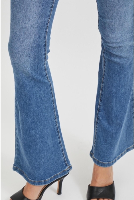 Vila viekko rw flared jeans/su mdb - noo