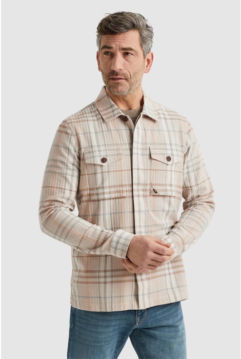 Vanguard long sleeve shirt woven check herr