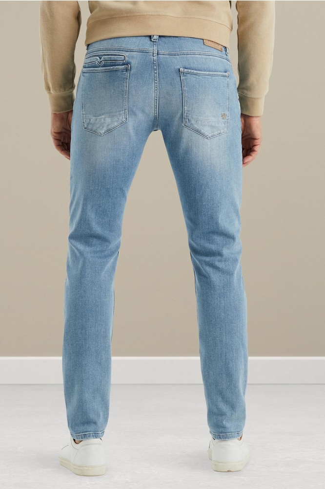 Vanguard blauwe heren jeans | Model achteraanzicht