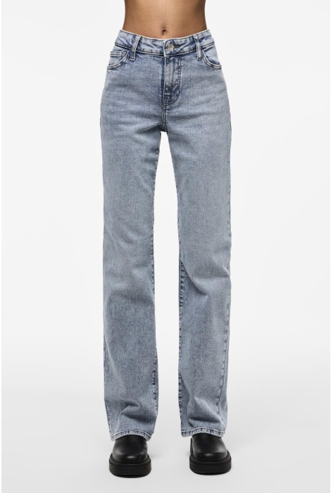 Pieces pckelly mw straight jeans lb302 noo