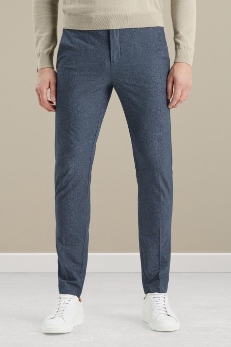 Vanguard blauwe heren broek | Model vooraanzicht