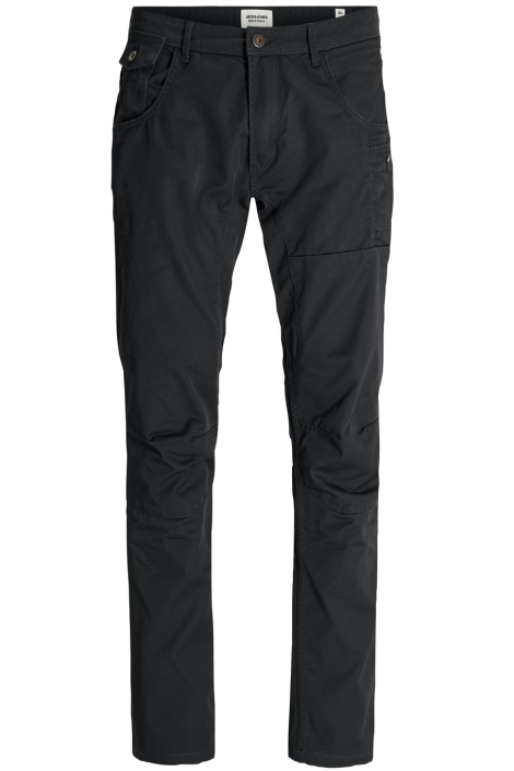 Jack & Jones zwarte heren broek | Vooraanzicht