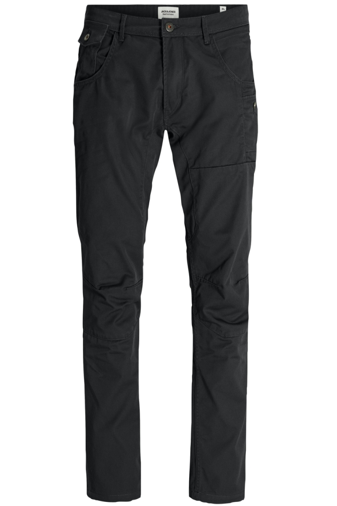 Jack & Jones zwarte heren broek | Vooraanzicht