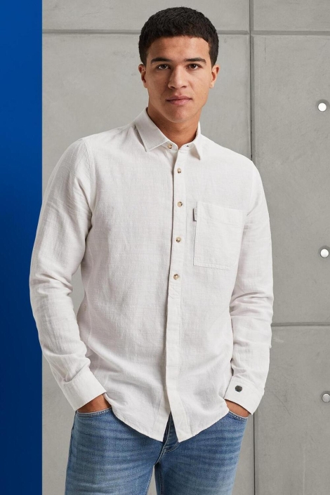 Cast Iron long sleeve shirt co li dobby