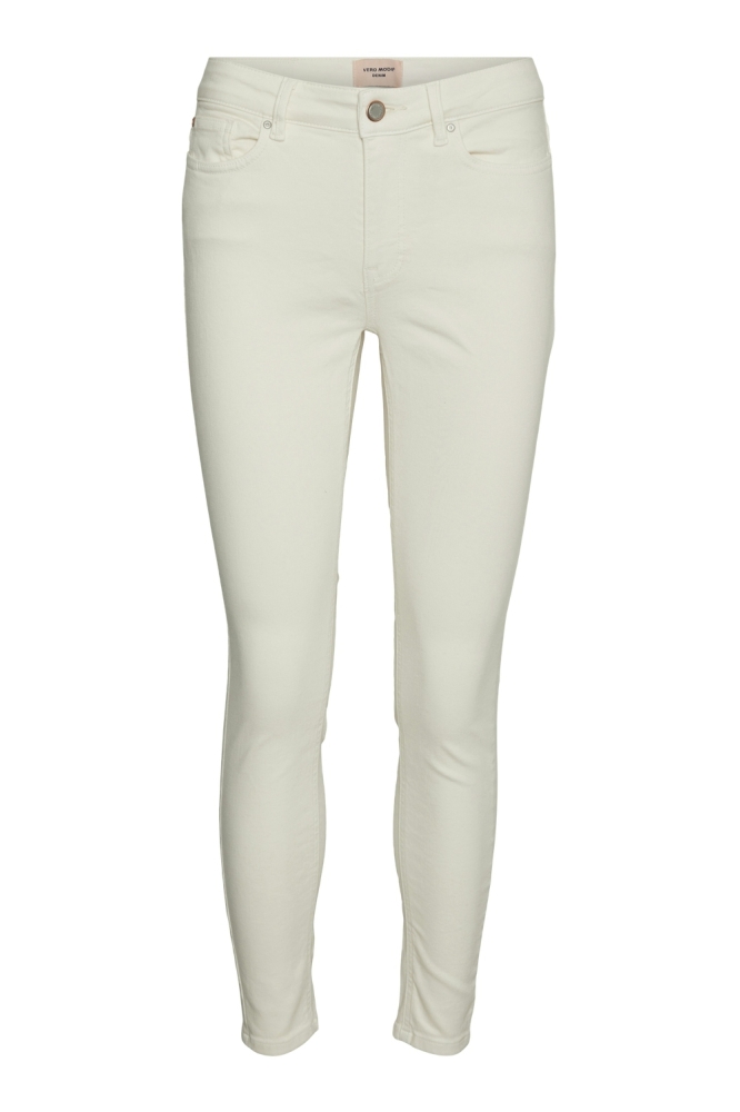 VMFLASH MR SKINNY JEANS COLOR GA NO 10307571 Ecru