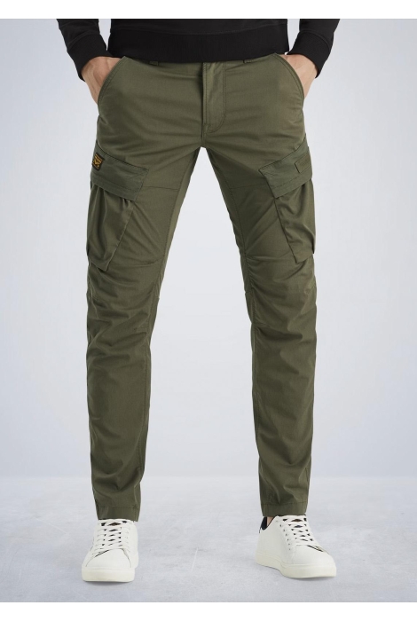 PME legend groene heren broek | Model vooraanzicht