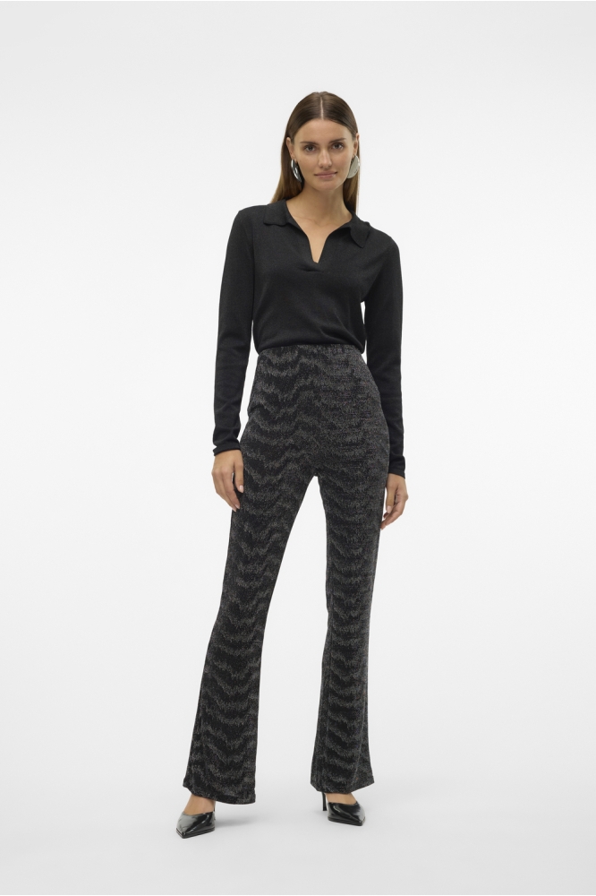 Vero Moda zwarte dames broek | Model