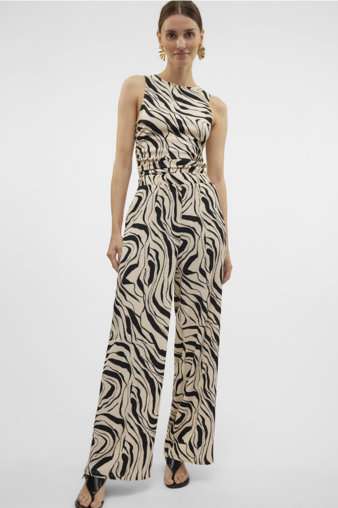 Vero Moda beige dames broek | Model