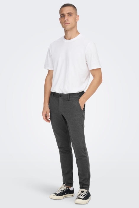 Only & Sons zwarte heren broek | Model