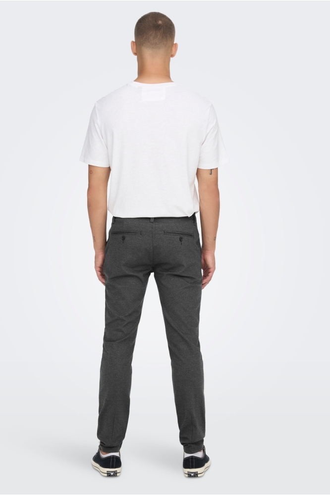 Only & Sons zwarte heren broek | Model