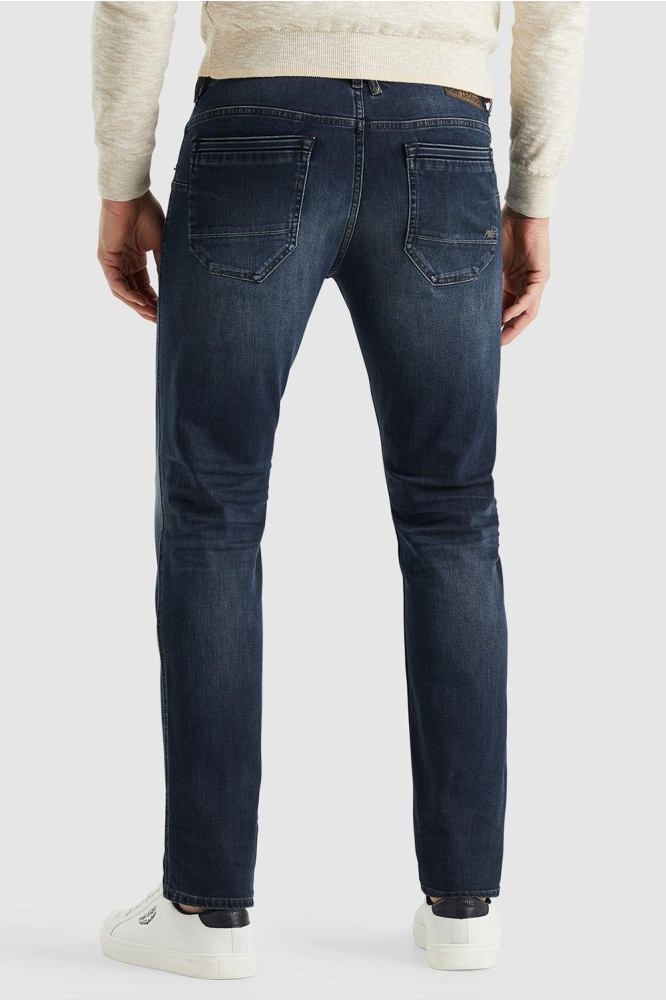 PME legend blauwe heren jeans | Model achteraanzicht