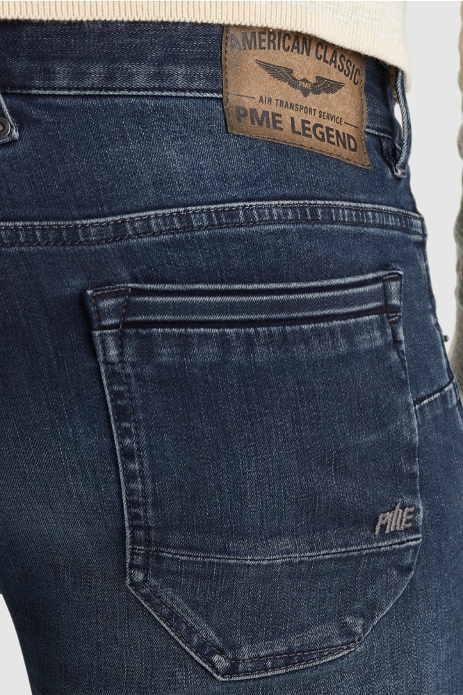 PME legend blauwe heren jeans | Close up