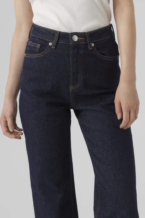 Vero Moda blauwe dames jeans | Close up
