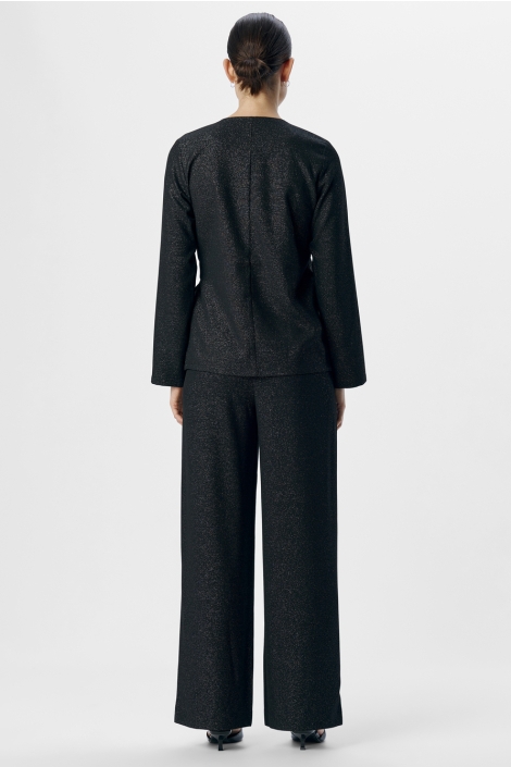 Object zwarte dames broek | Model