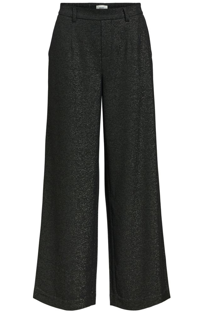 Object zwarte dames broek | Vooraanzicht