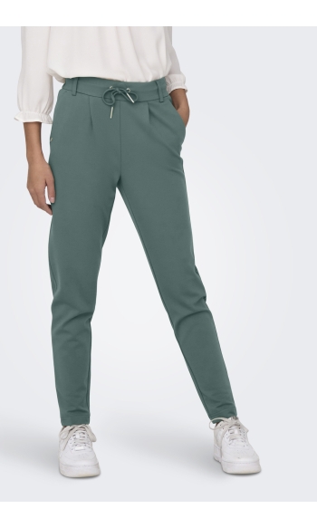 ONLPOPTRASH LIFE EASY COL PANT PNT 15115847 DARK FOREST