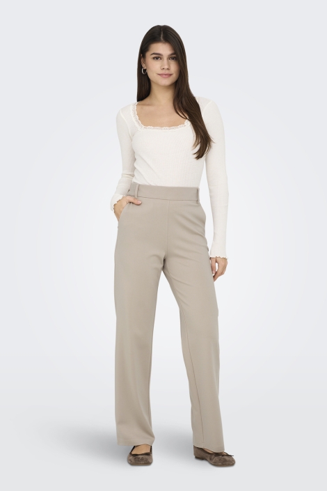 Only beige dames broek | Model
