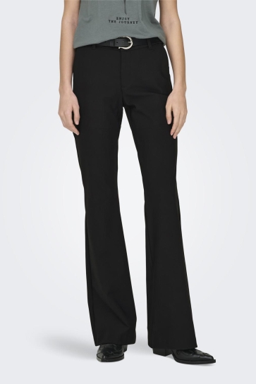 Only ONLTRAVEL MW FLARED PANT TLR 15324878 BLACK