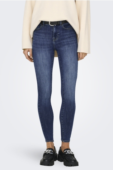 Only Jeans ONLPOWER MID SK PUSHUP DNM TAI012 N 15313697 Dark Blue Denim
