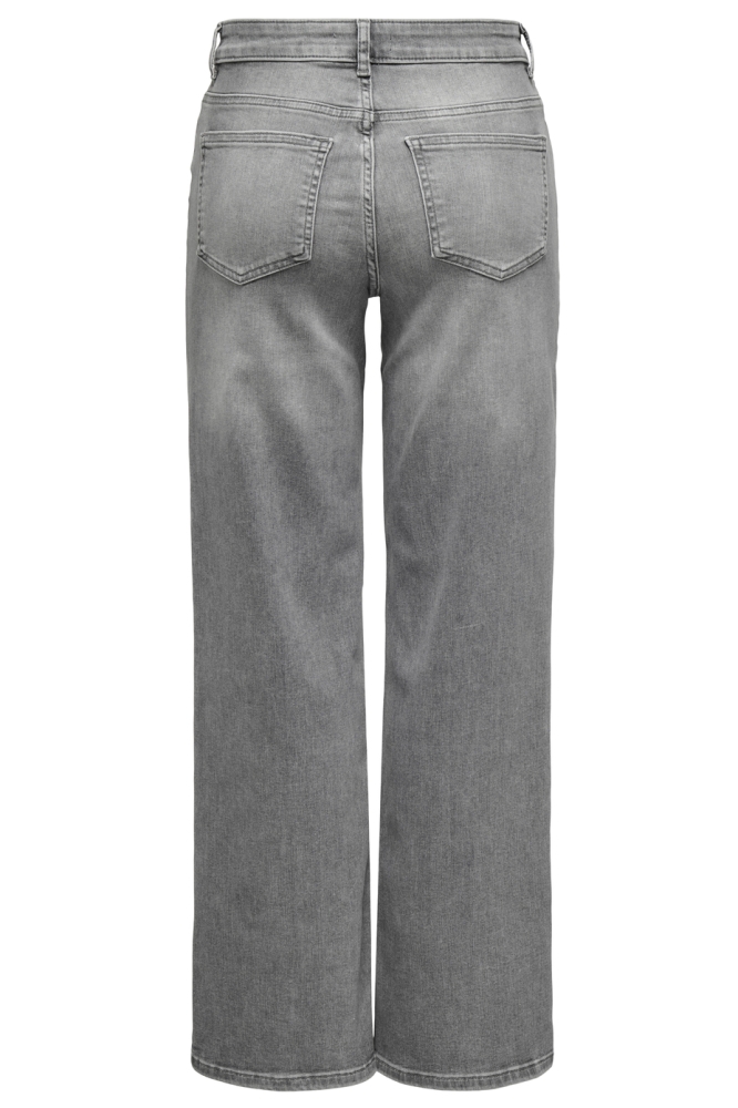 Only grijze dames jeans | Achteraanzicht