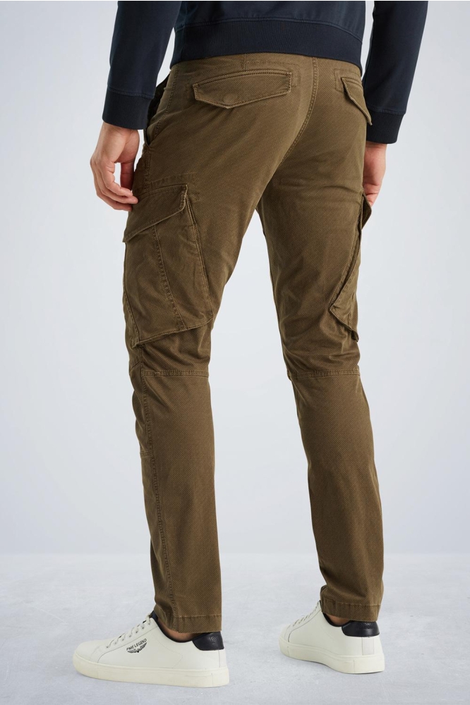PME legend bruine heren broek | Model achteraanzicht
