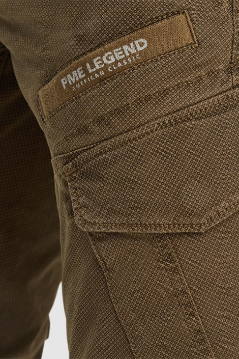PME legend bruine heren broek | Close up