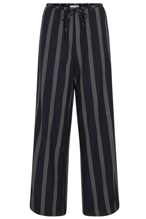 Vila blauwe dames broek | Vooraanzicht