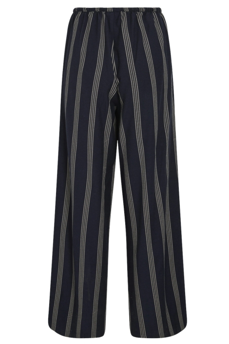 Vila blauwe dames broek | Achteraanzicht