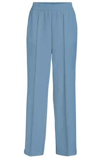Vila Broek VIWINNIE AYA WIDE HW ELASTIC PANTS/ 14089565 BLISSFUL BLUE