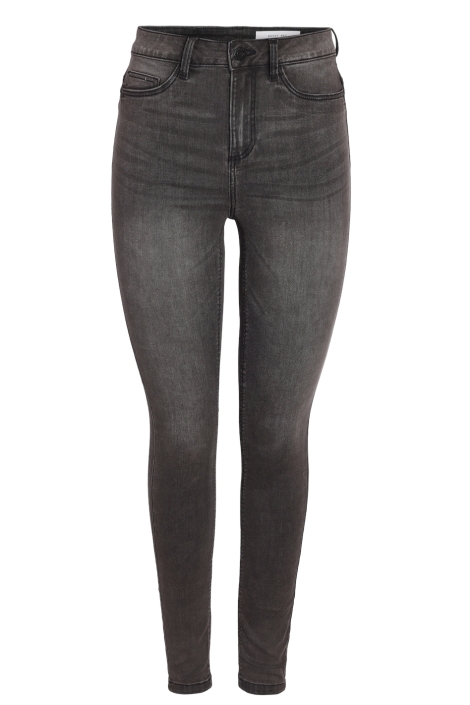 Noisy may grijze dames jeans | Vooraanzicht