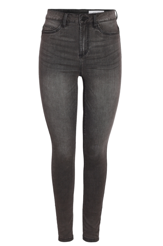 Noisy may grijze dames jeans | Vooraanzicht