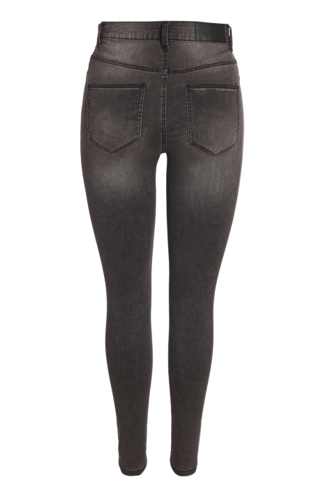 Noisy may grijze dames jeans | Achteraanzicht