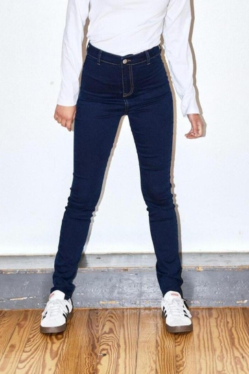Noisy may Jeans NMCALLIE HW SKINNY JEAN VI507DB 27031756 Dark Blue Denim