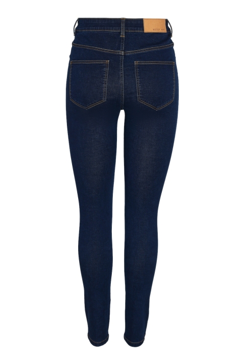 Noisy may blauwe dames jeans | Achteraanzicht