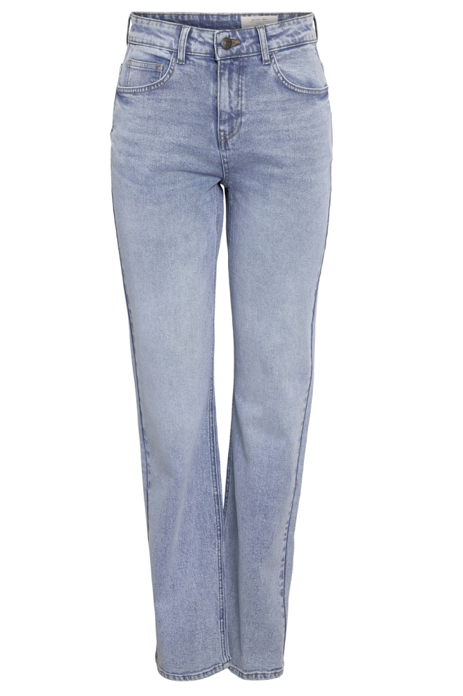Noisy may blauwe dames jeans | Vooraanzicht
