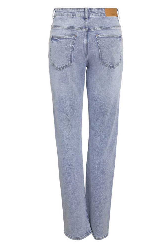 Noisy may blauwe dames jeans | Achteraanzicht