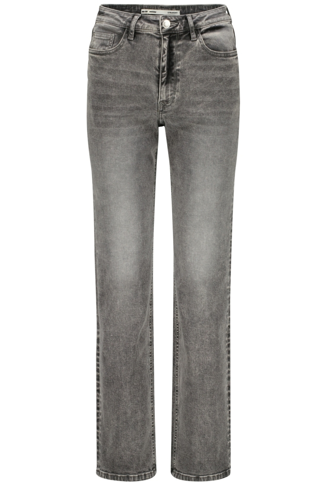 Raizzed grijze dames jeans | Vooraanzicht