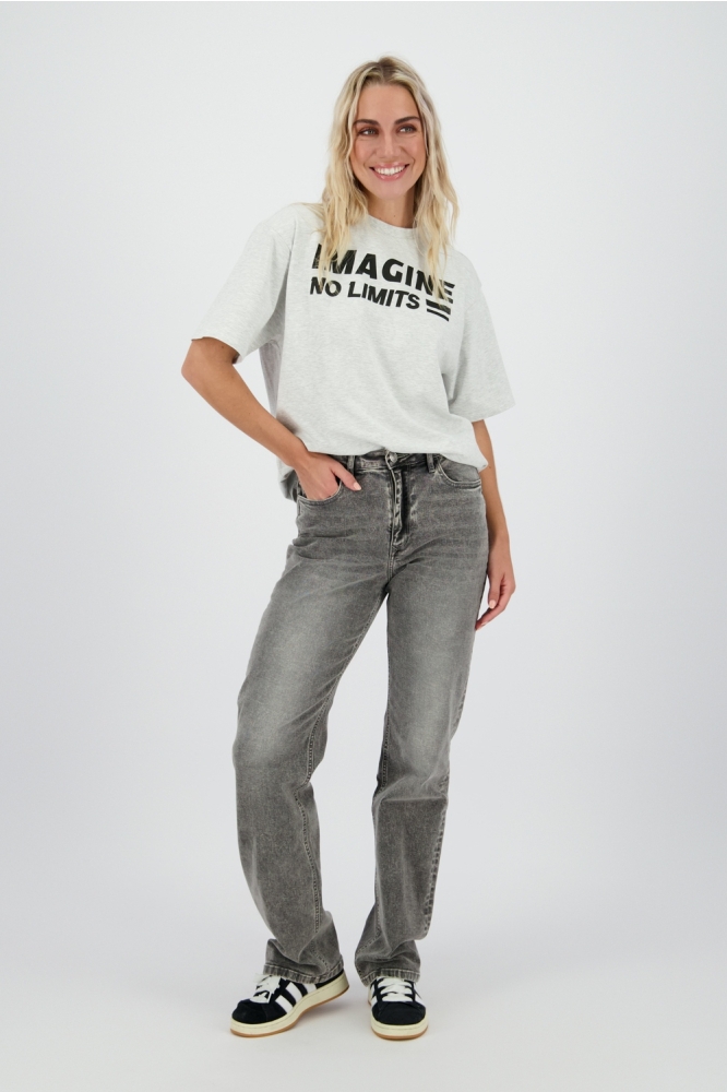 Raizzed grijze dames jeans | Model