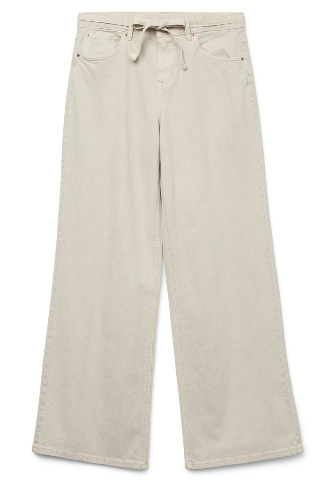 Vero Moda beige dames jeans | Vooraanzicht