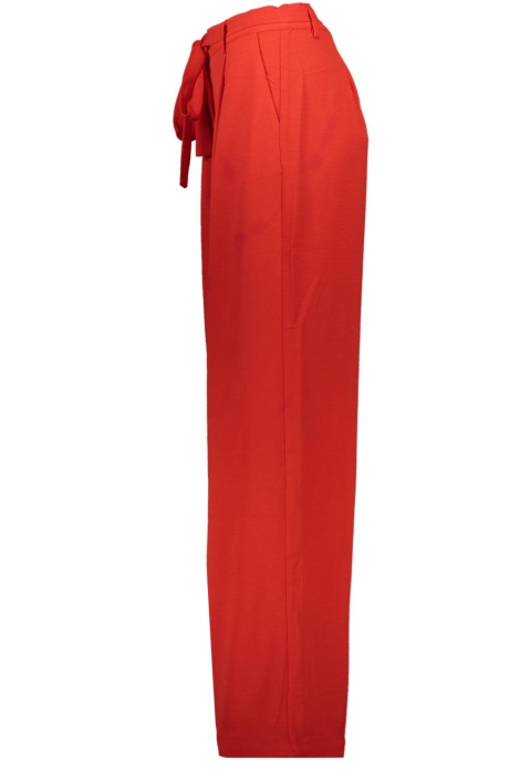 Vero Moda rode dames broek | Zijaanzicht